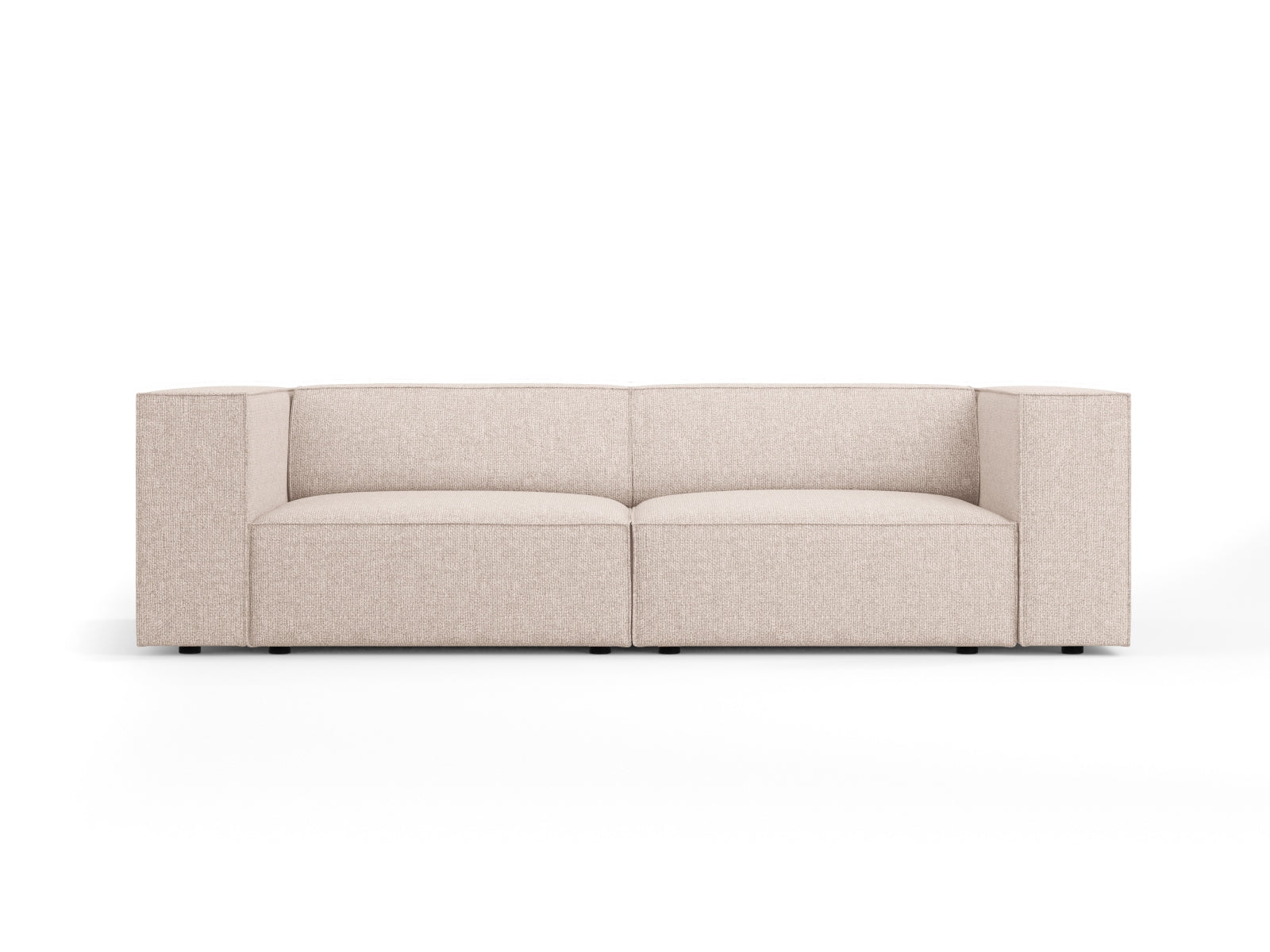 Arendal — Diivan Beige (Haga 30) Must plastik
