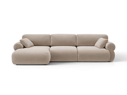 Ophelia — Corner Sofa (297x164x84 cm) Beige (Salvador 1) Left