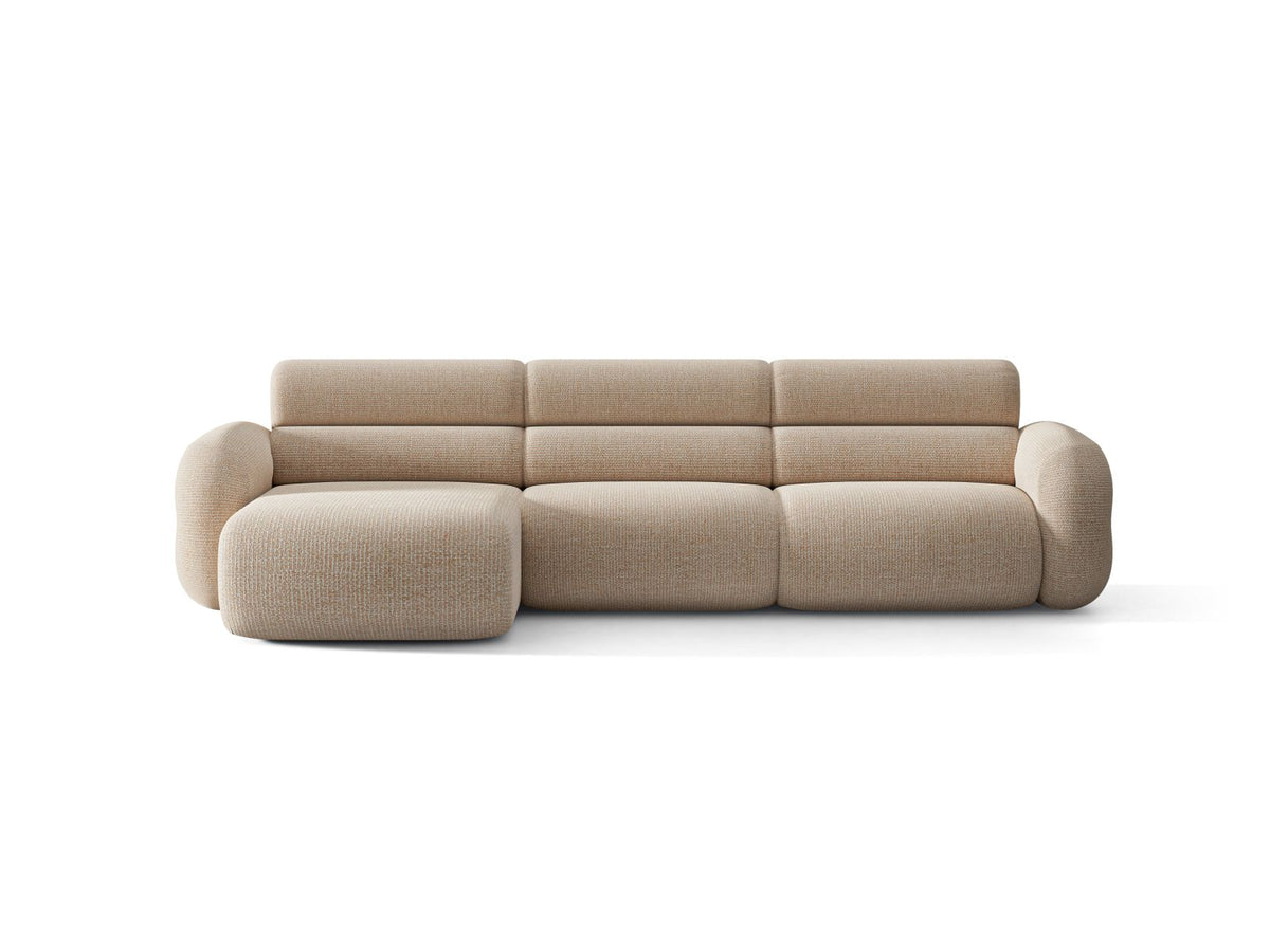 Neo — Corner Sofa (305x165x83 cm) Sand (SILENCIO 10) Left