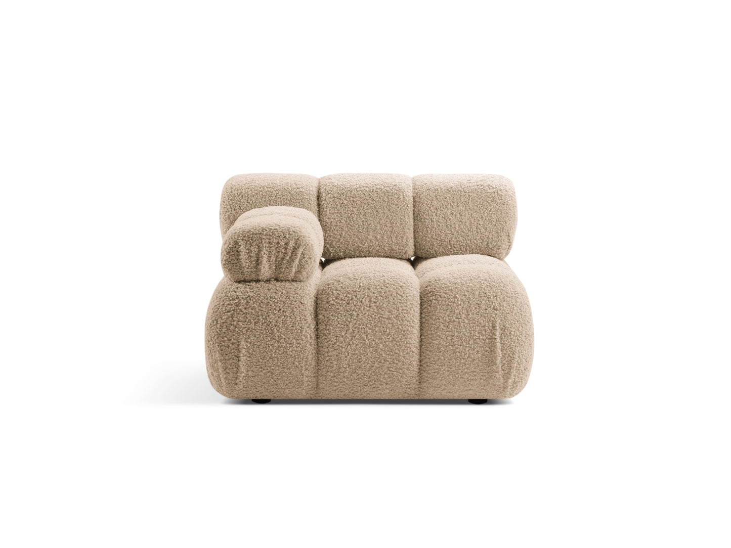 Bellis — Modular Sofa (94x94x70 cm) Sand (Rolf 2) Left