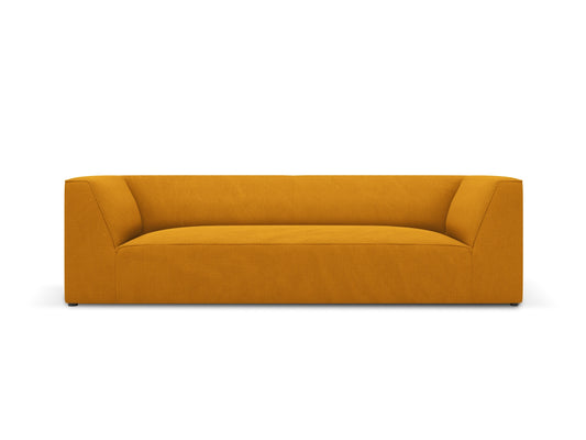 Ruby — Sofa Yellow (Scala Mostaza) Black Plastic