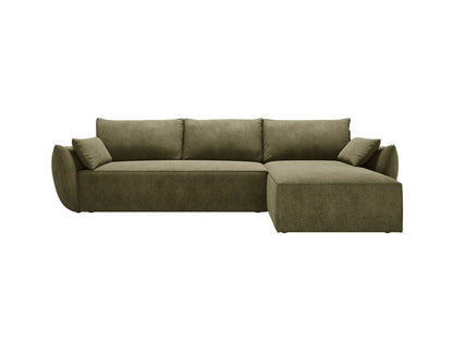 Kaelle — Corner Sofa (252x165x87 cm) Green (Over The Horizon 38) Right