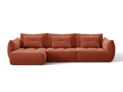 Bloom — Corner Sofa (327x152x97 cm) Auburn (Wind 52) Left