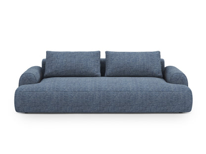 Calma — Sofa Sunflower Melange (Baltimore Mostaza) Black Plastic