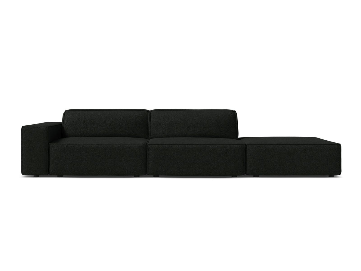 Jodie — Sofa Black (Baloo 2082) Black Plastic Right