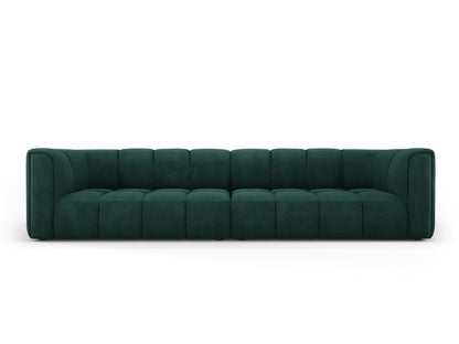 Moritz — Sofa Bottle Green (Rebel 16) Black Plastic
