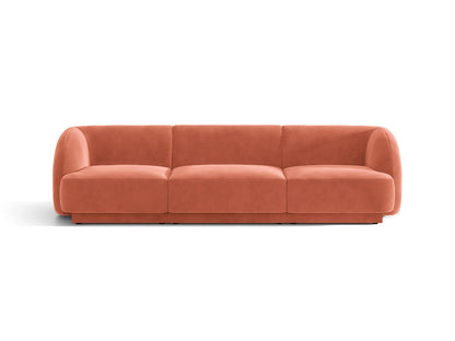 Miley — Sofa Coral (Venus 2933) Black Plastic