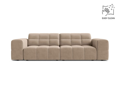 Jennifer — Sofa Beige (Venus 2928) Black Plastic