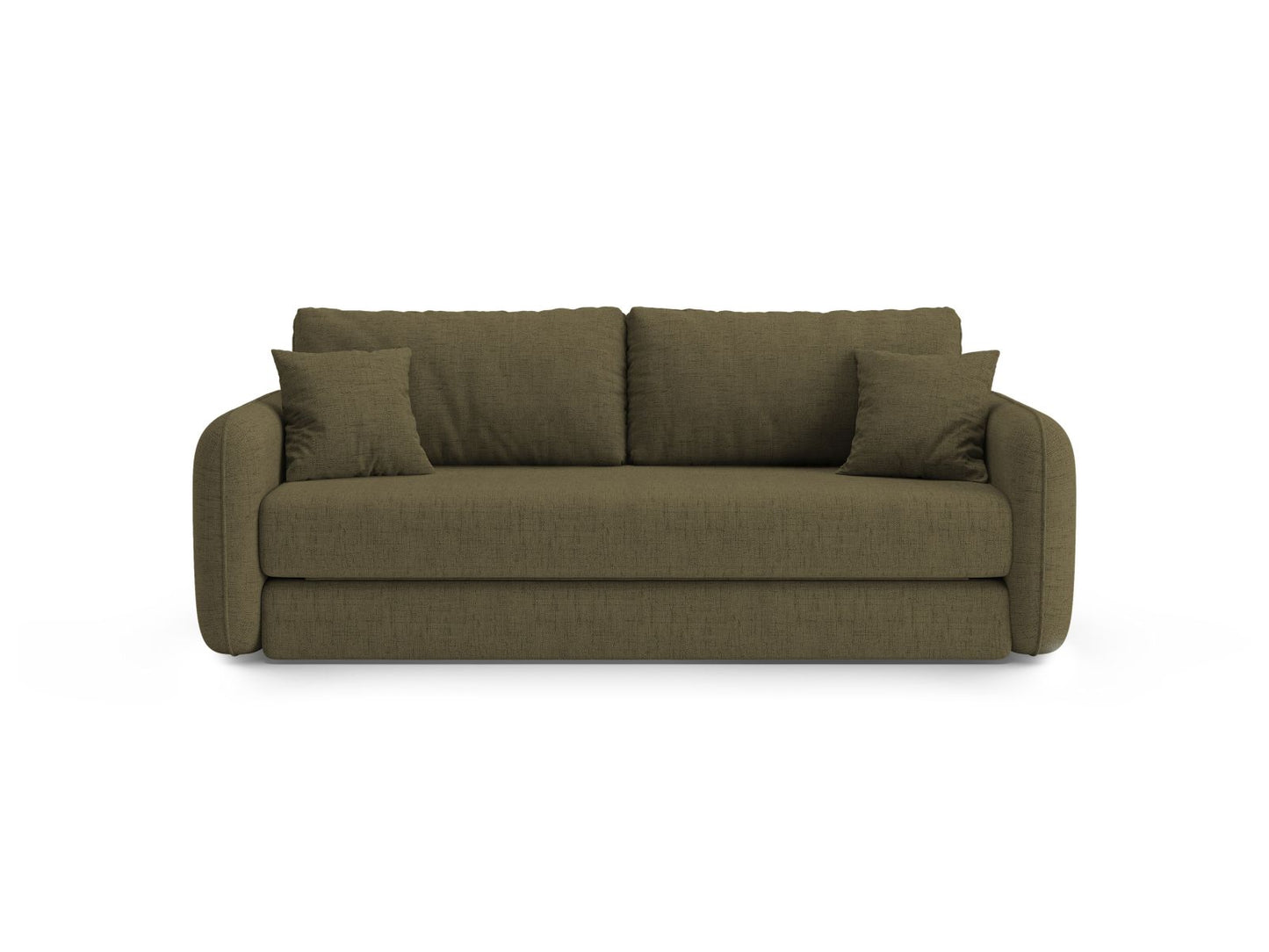 Dormi — Sofa Green (Moly 38) Black Plastic