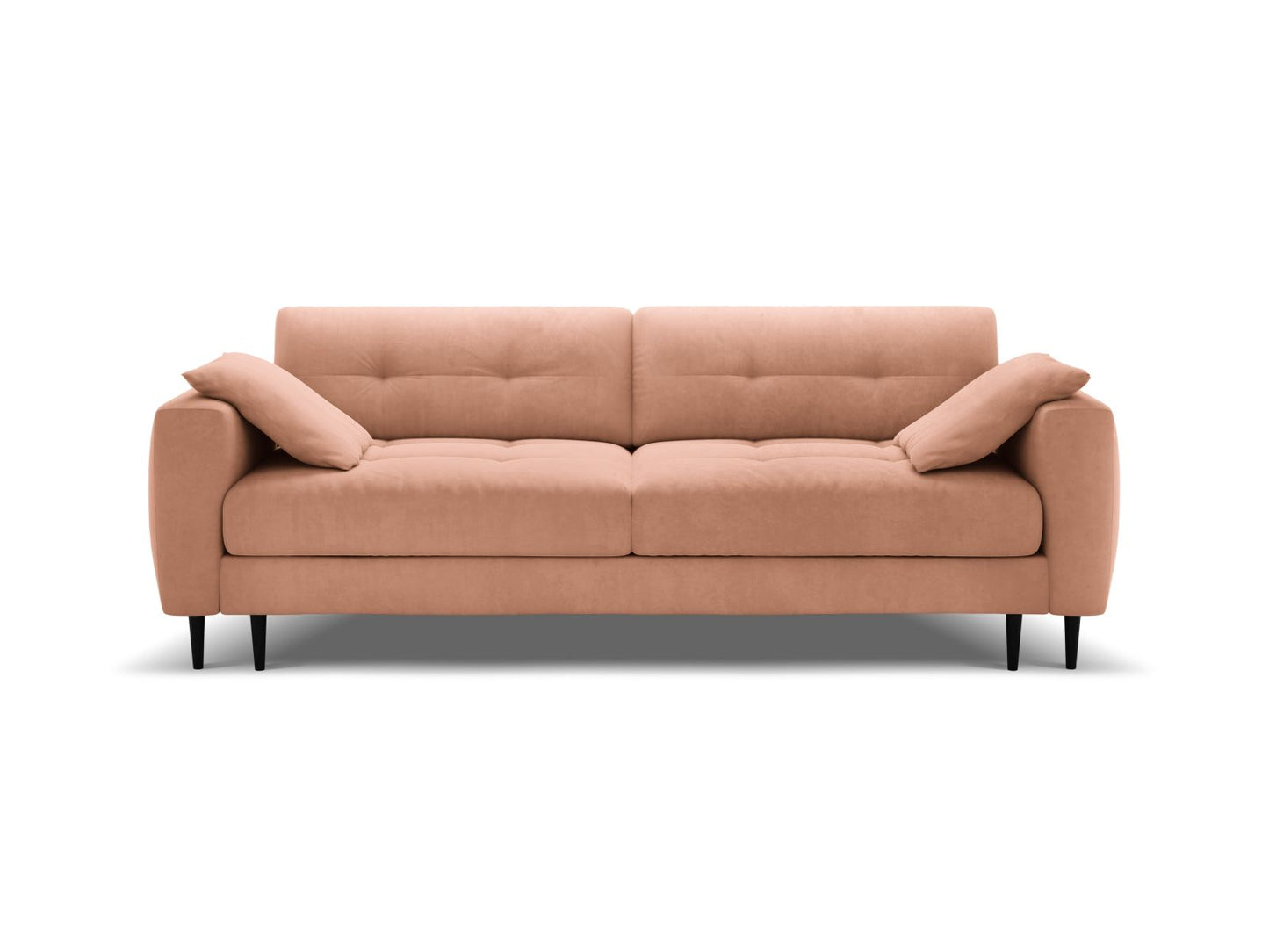Bemy — Sofa Pink (Salvador 11) Black Metal