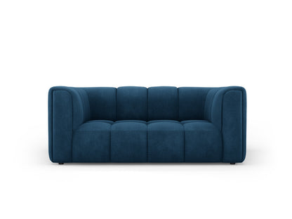 Moritz — Sofa Royal Blue (Rebel 12) Black Plastic