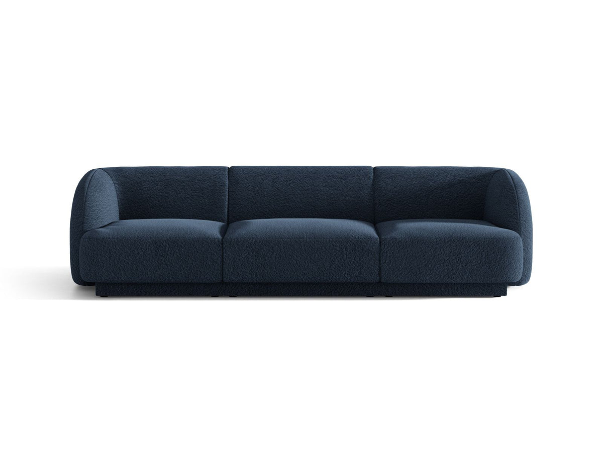 Miley — Sofa Dark Blue (Baloo 2088) Black Plastic