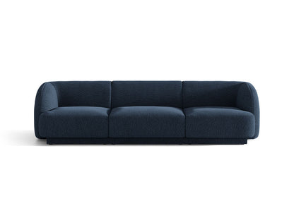Miley — Sofa Dark Blue (Baloo 2088) Black Plastic