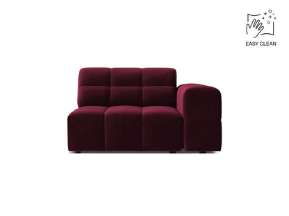 Jennifer — Modular Sofa (106x102x78 cm) Burgundy (Venus 2932) Right