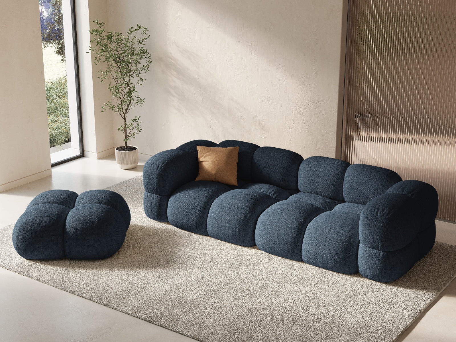 Loretto — Pouf (90x90x40 cm)