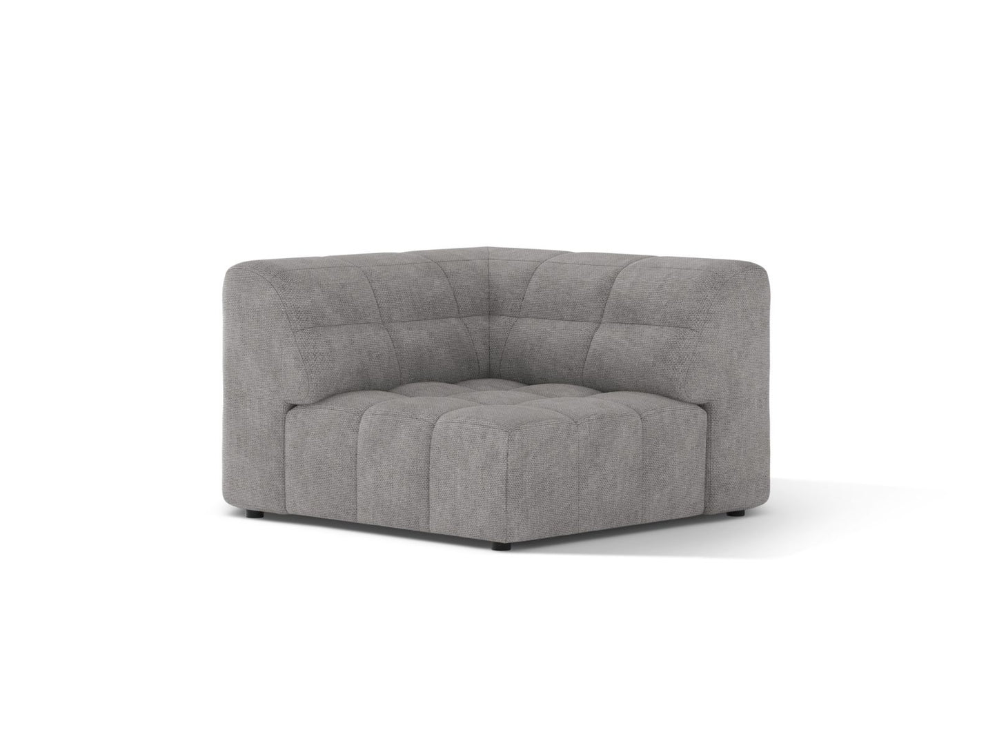 Jennifer — Modular Sofa (99x99x78 cm) Light Grey (Eden 18 Grey)