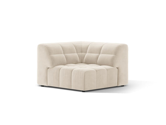 Jennifer — Modular Sofa (99x99x78 cm) Light Beige (Bluvel 22)