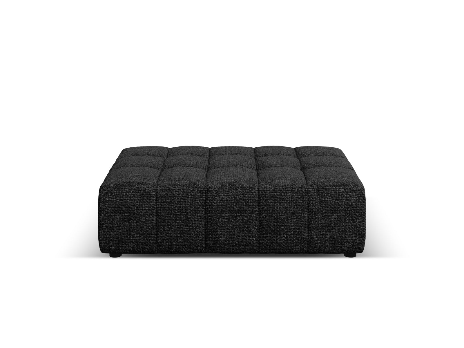 Chicago — Pouf Black (Haga 19) Must plastik