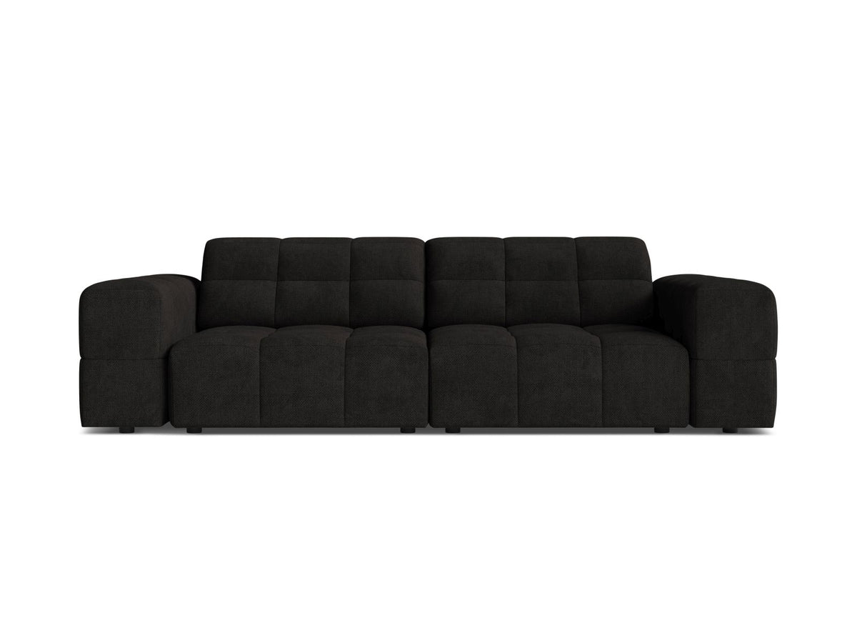 Jennifer — Sofa Anthracite (Eden 21 Black) Black Plastic
