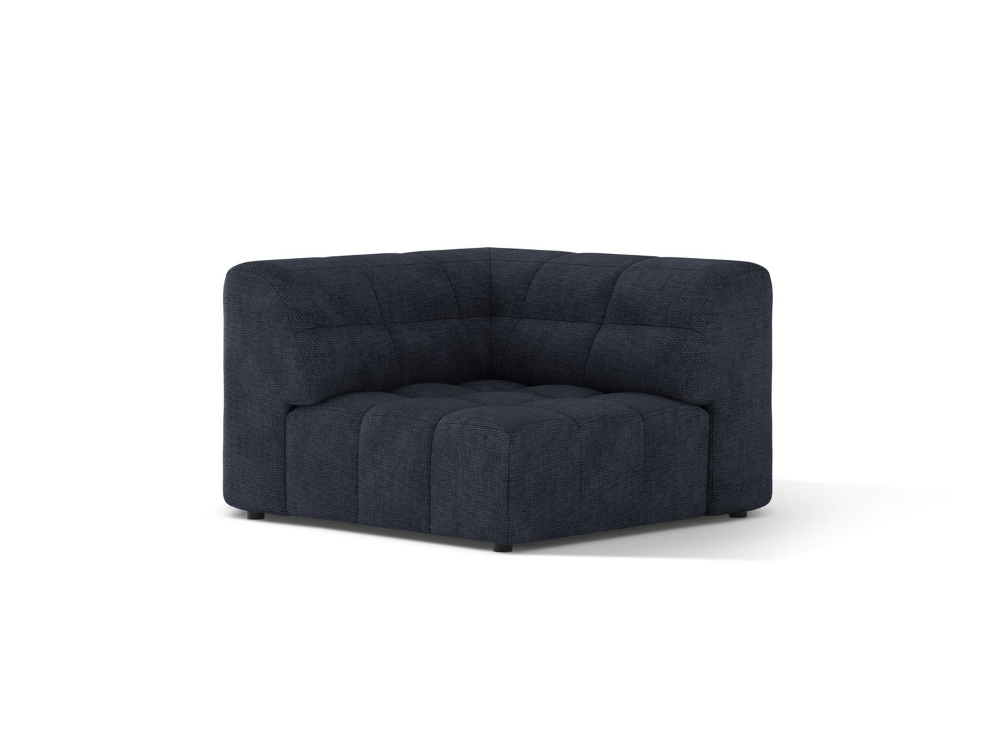 Jennifer — Modular Sofa (99x99x78 cm) Navy Blue (Eden 16 Deep Blue)