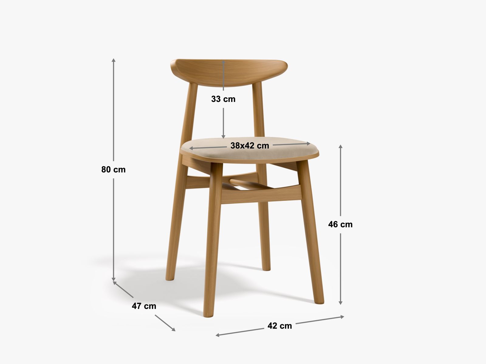 Bony — Chair (42x47x80 cm)