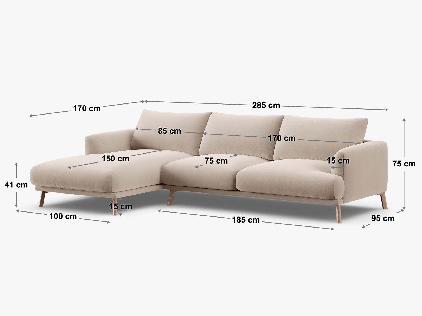 Naomi — Corner Sofa