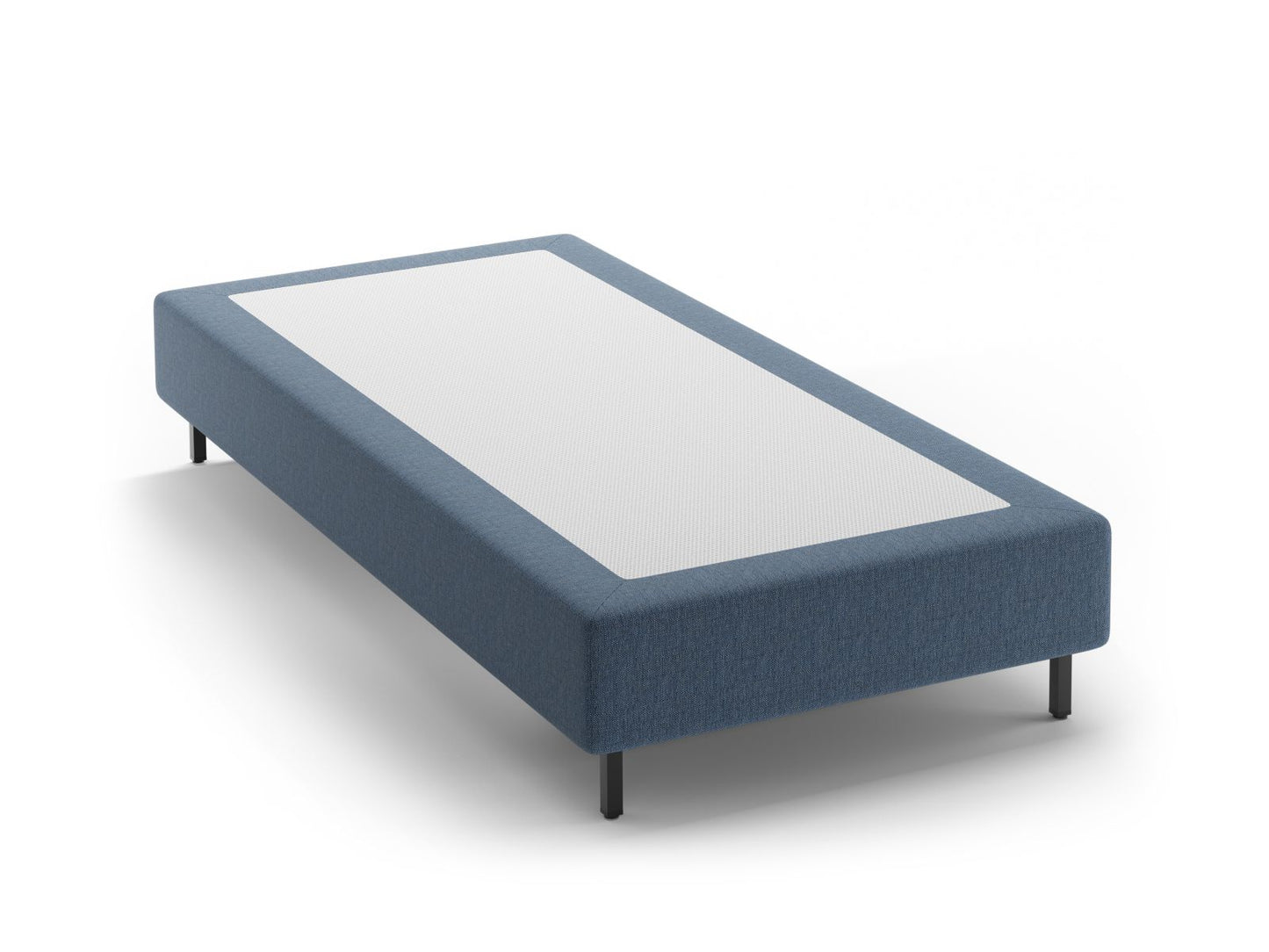 Whale — Bed Base Dark Blue (BABEL BLUE) Black Metal