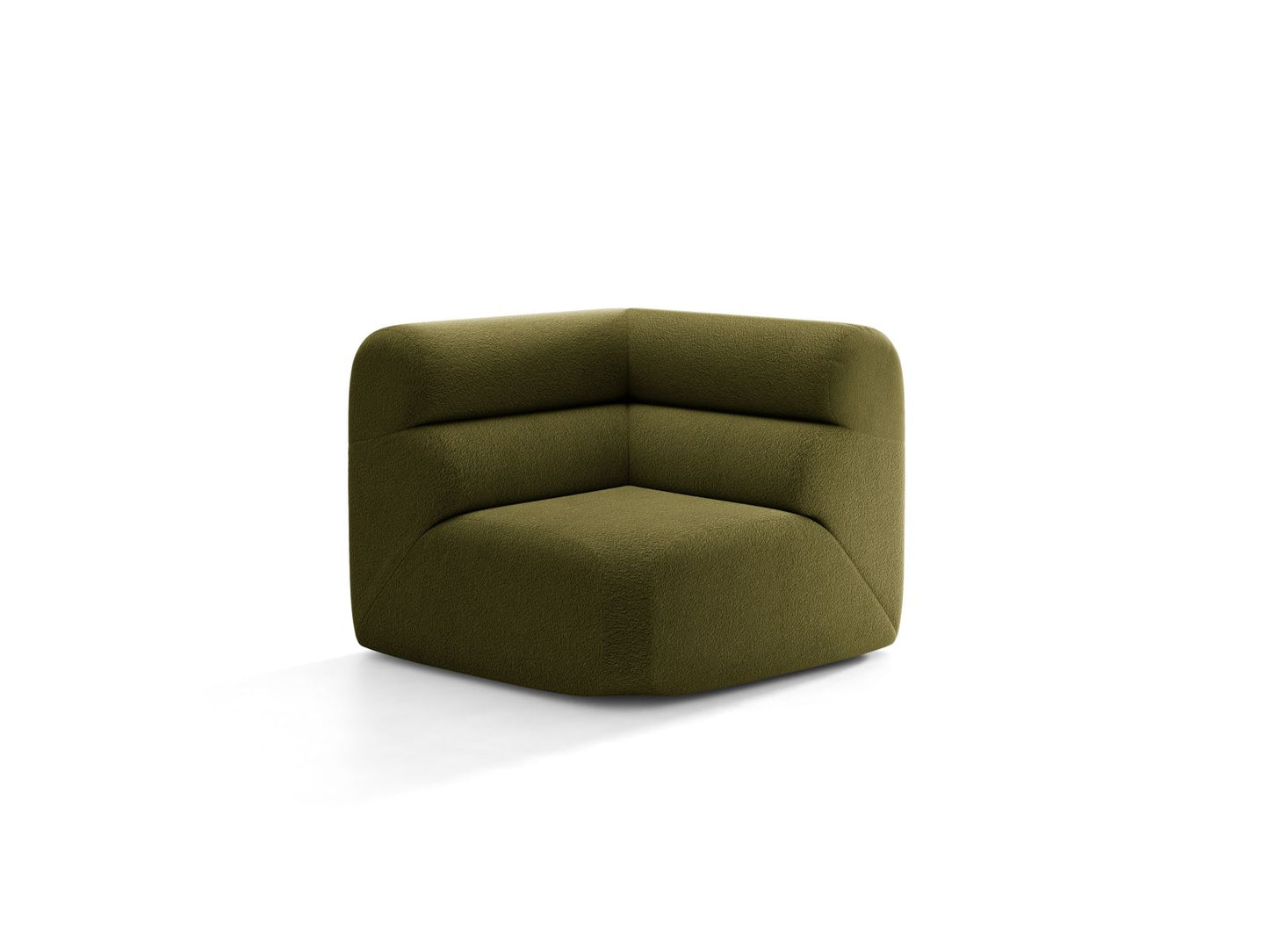 Neo — Modular Sofa (100x100x83 cm) Dark Olive Green (Baloo 2090)