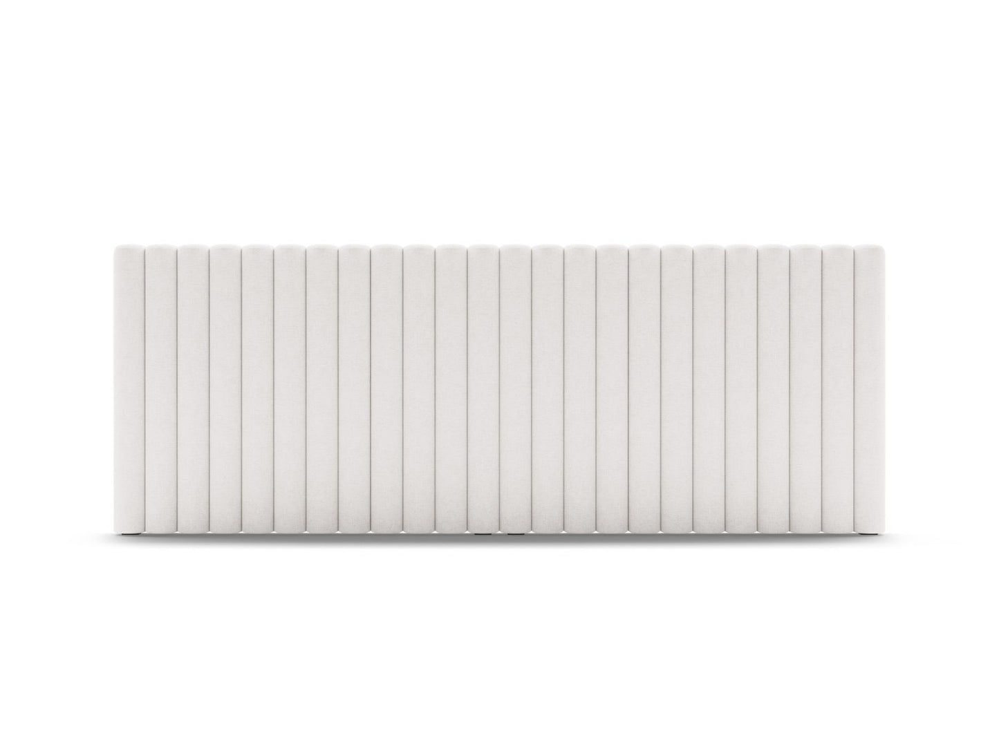 Mistero — Headboard Light Beige (Moly 02) Black Plastic