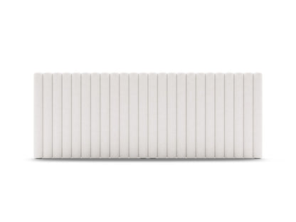 Mistero — Headboard Light Beige (Moly 02) Black Plastic