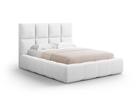 Livigno — Bed Cold Light Grey (Solid 80) Black Plastic