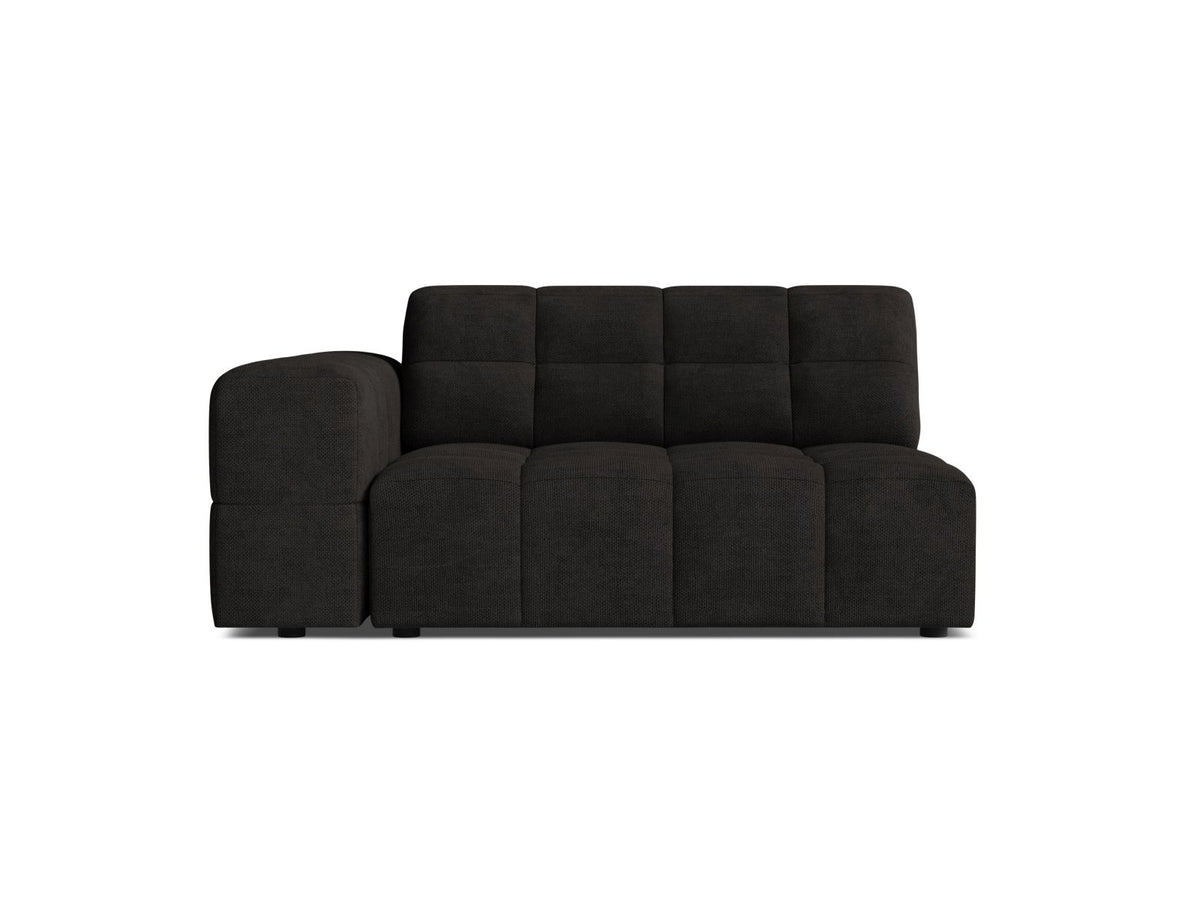 Jennifer — Modular Sofa (126x102x78 cm) Anthracite (Eden 21 Black)