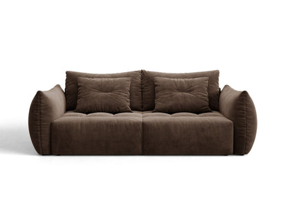 Bloom — Sofa (250x108x87 cm) Dark Brown (Bluvel 48)