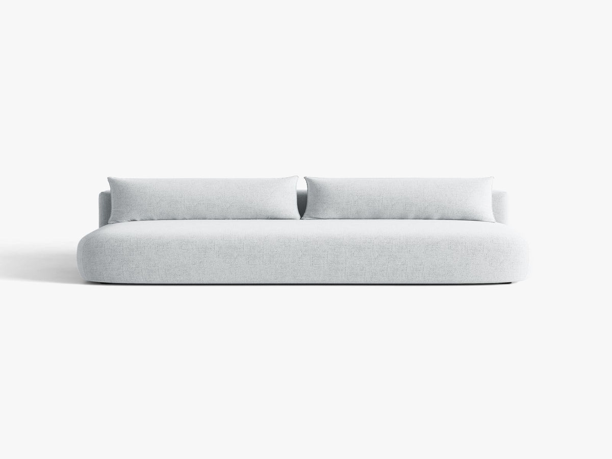 Hena — Sofa (205x112x85 cm) Light Grey (Moly 70)