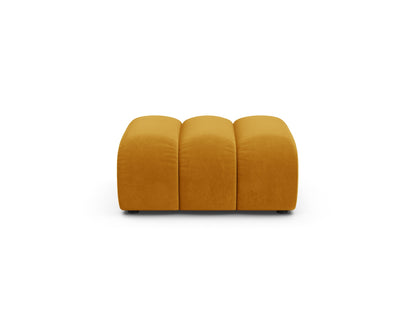 Lupine — Pouf Yellow (Salvador 10) Black Plastic