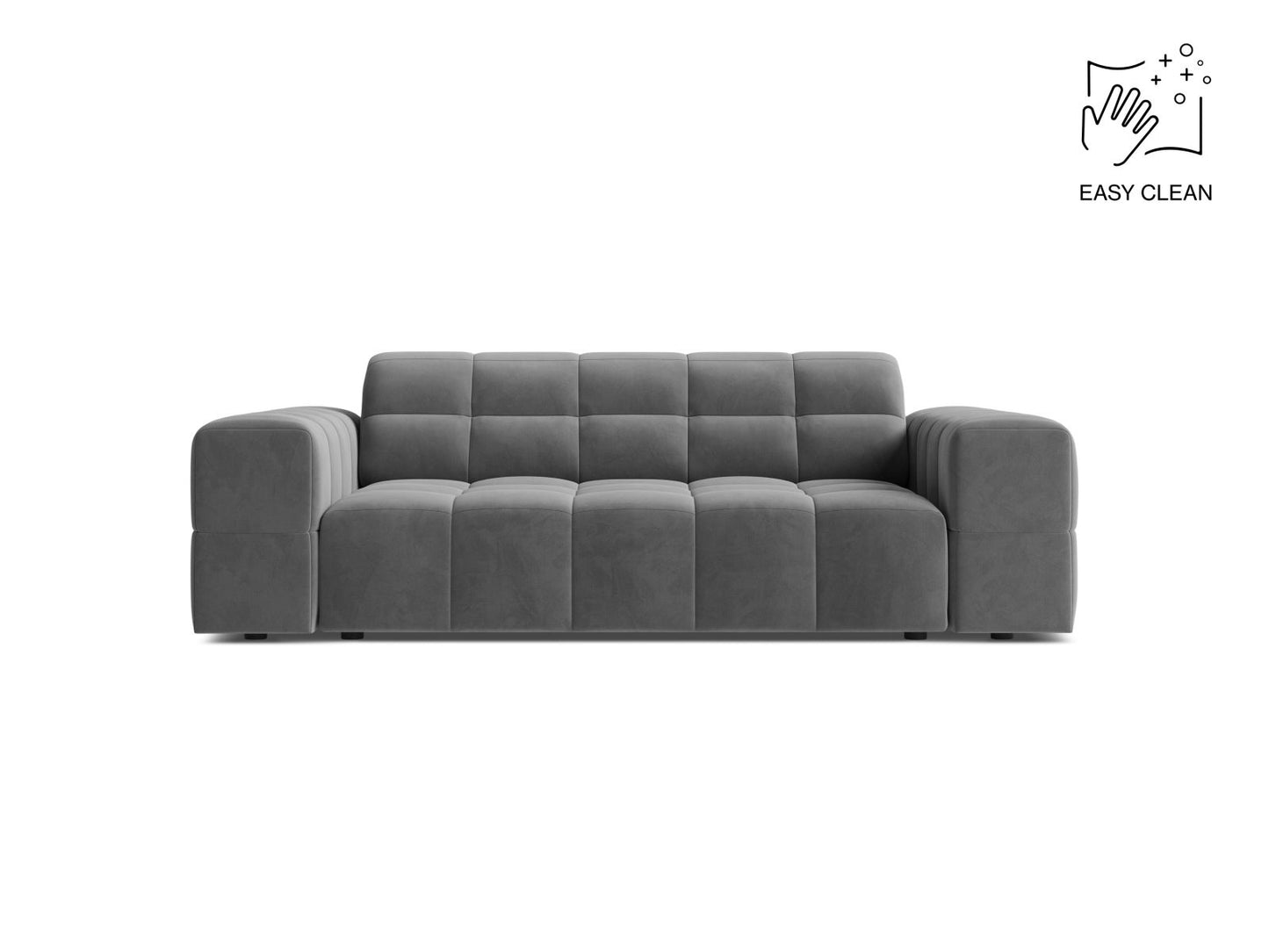 Jennifer — Sofa (178x102x78 cm) Light Grey (Venus 2929)