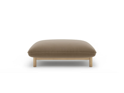 Ada — Pouf (95x65x44 cm) Light Brown (Casino Taupe)