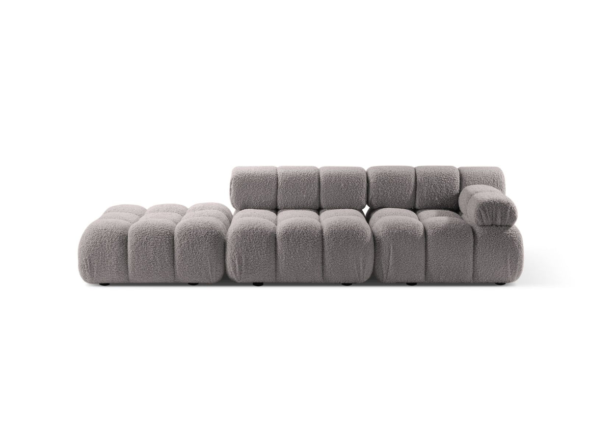 Bellis — Sofa (282x94x70 cm) Light Grey (Rolf 6) Left