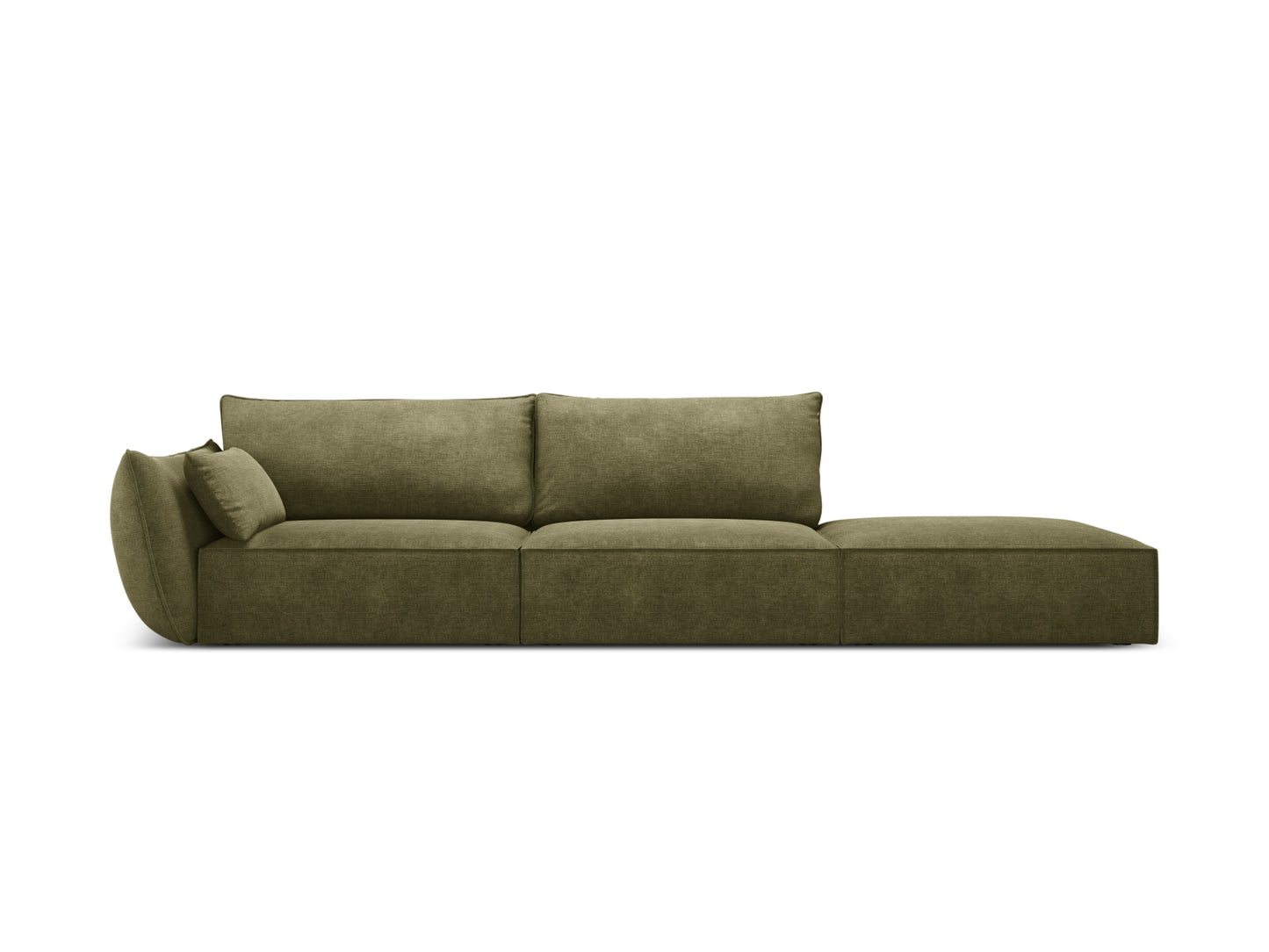 Kaelle — Sofa Green (Over The Horizon 38) Black Plastic Right