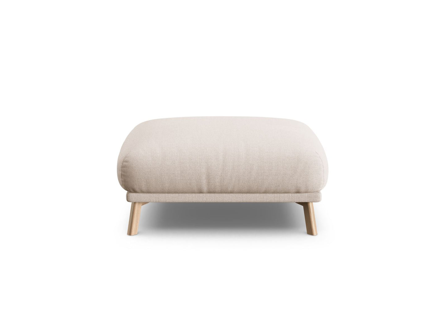 Naomi — Pouf Beige (Liberty 2) Wood