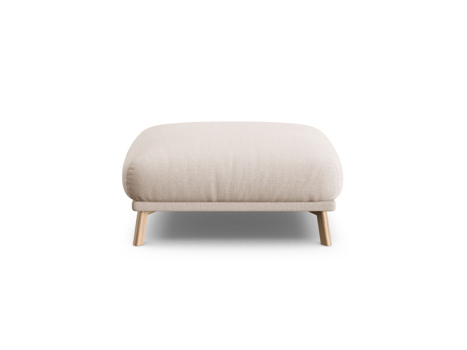 Naomi — Pouf Beige (Liberty 2) Wood