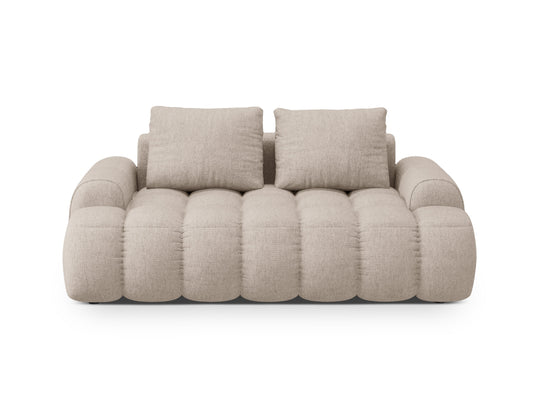 Linz — Sofa Sand (Sorella 05) Black Plastic