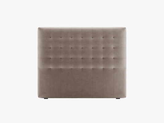Nova — Headboard Warm grey (Paris Khaki) Black Plastic