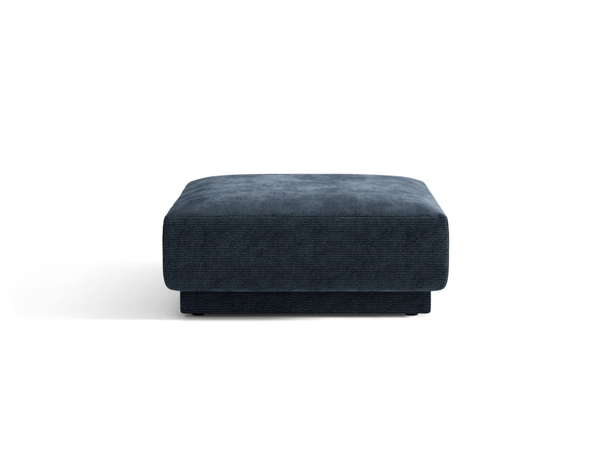 Miley — Pouf Royal Blue (Haga 86) Black Plastic