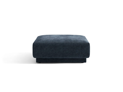 Miley — Pouf Royal Blue (Haga 86) Black Plastic