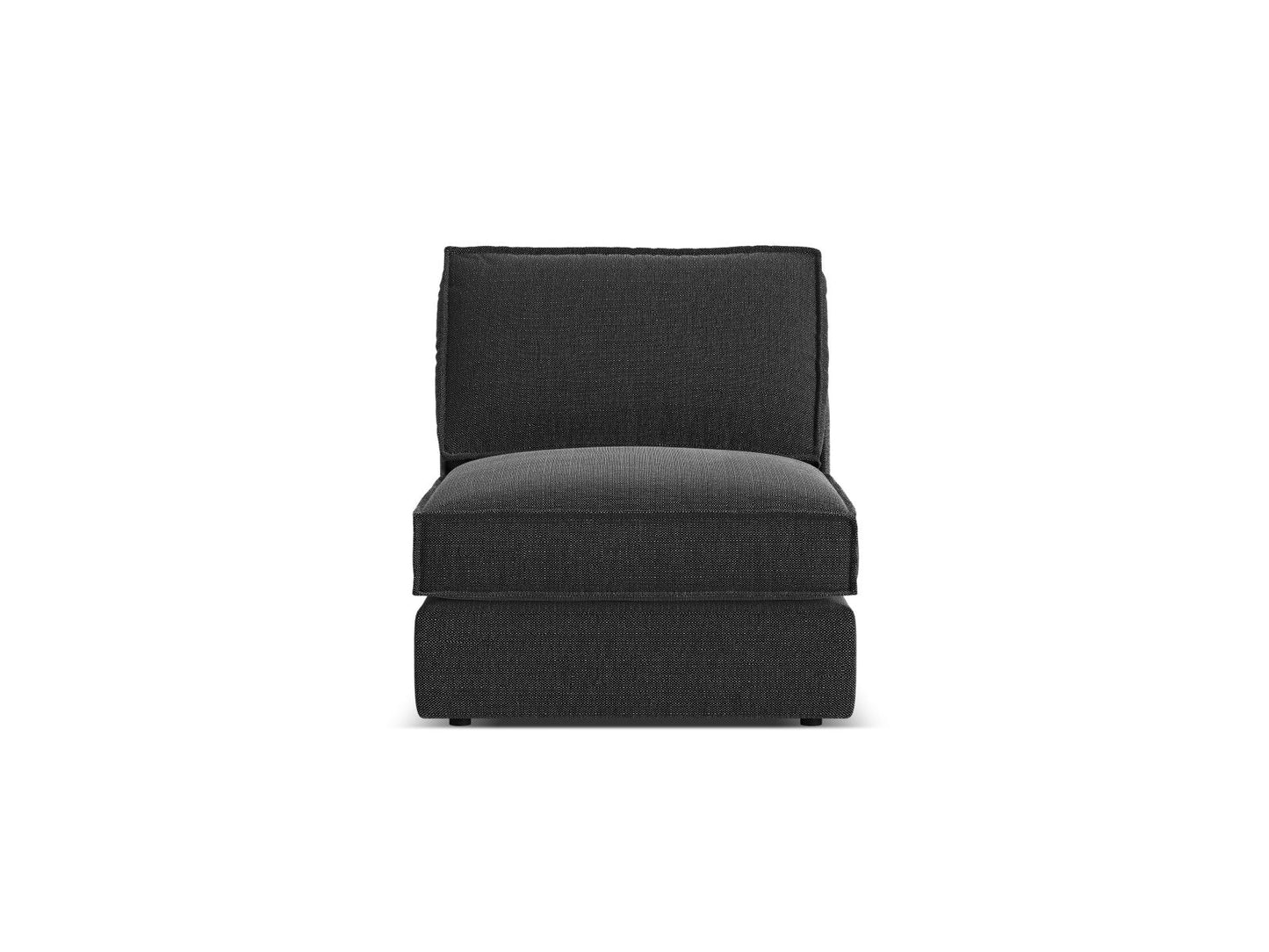 Pola — Modular Sofa Black (BABEL BLACK) Black Plastic