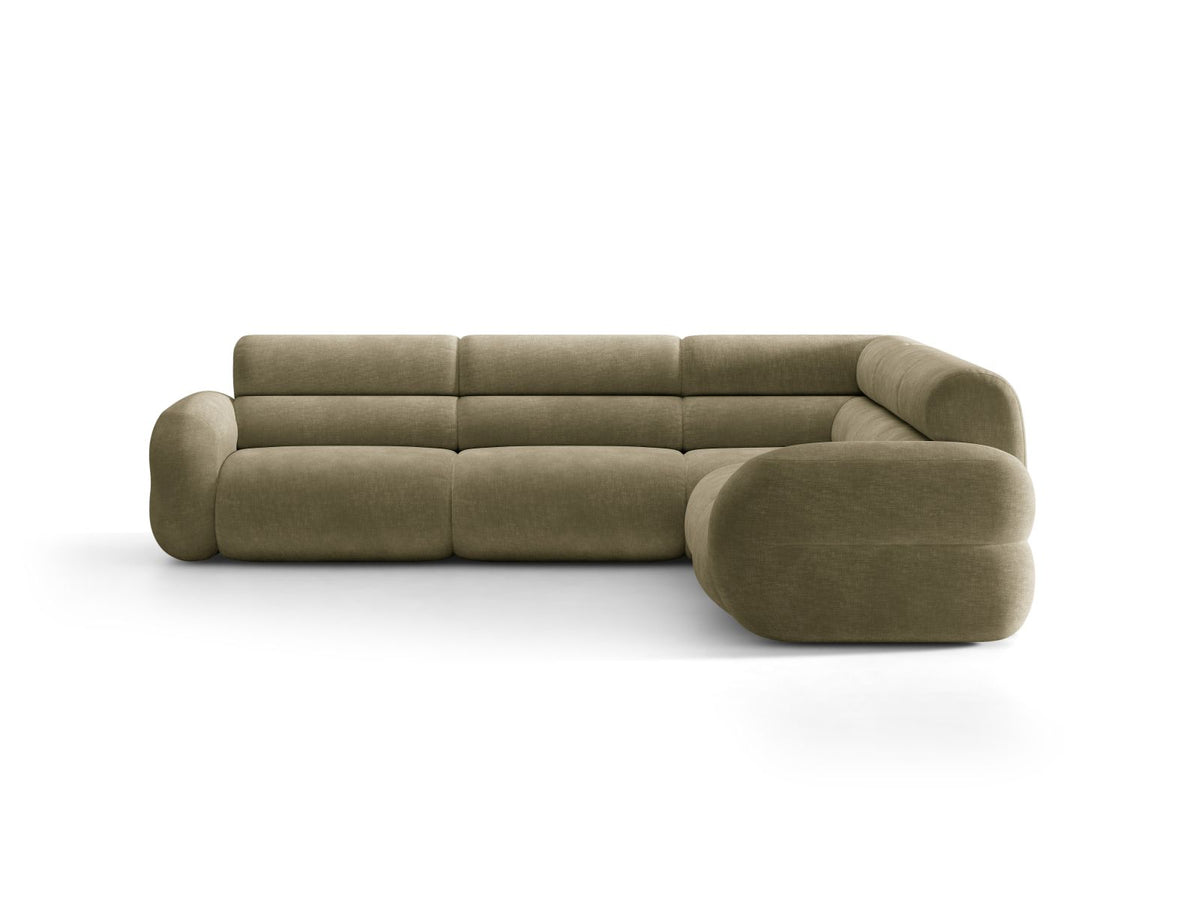 Neo — Corner Sofa (295x295x83 cm) Light Olive (Golden 31)
