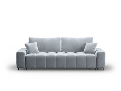 Wicklow — Sofa Light Blue (Monolith 70) Black Metal