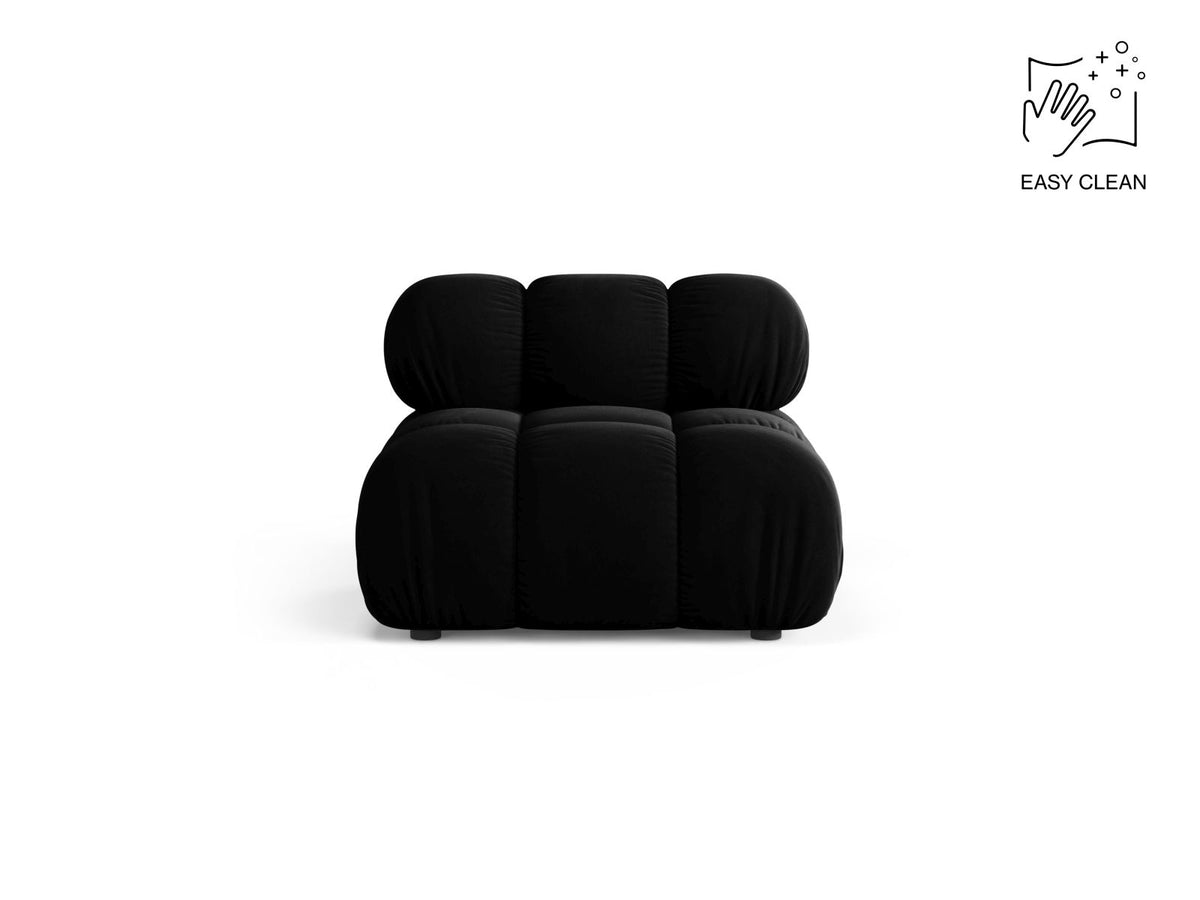 Bellis — Modular Sofa (94x94x70 cm) Black (Venus 2923) Unknown