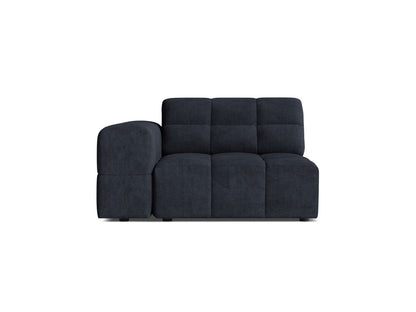 Jennifer — Modular Sofa (106x102x78 cm) Navy Blue (Eden 16 Deep Blue) Left